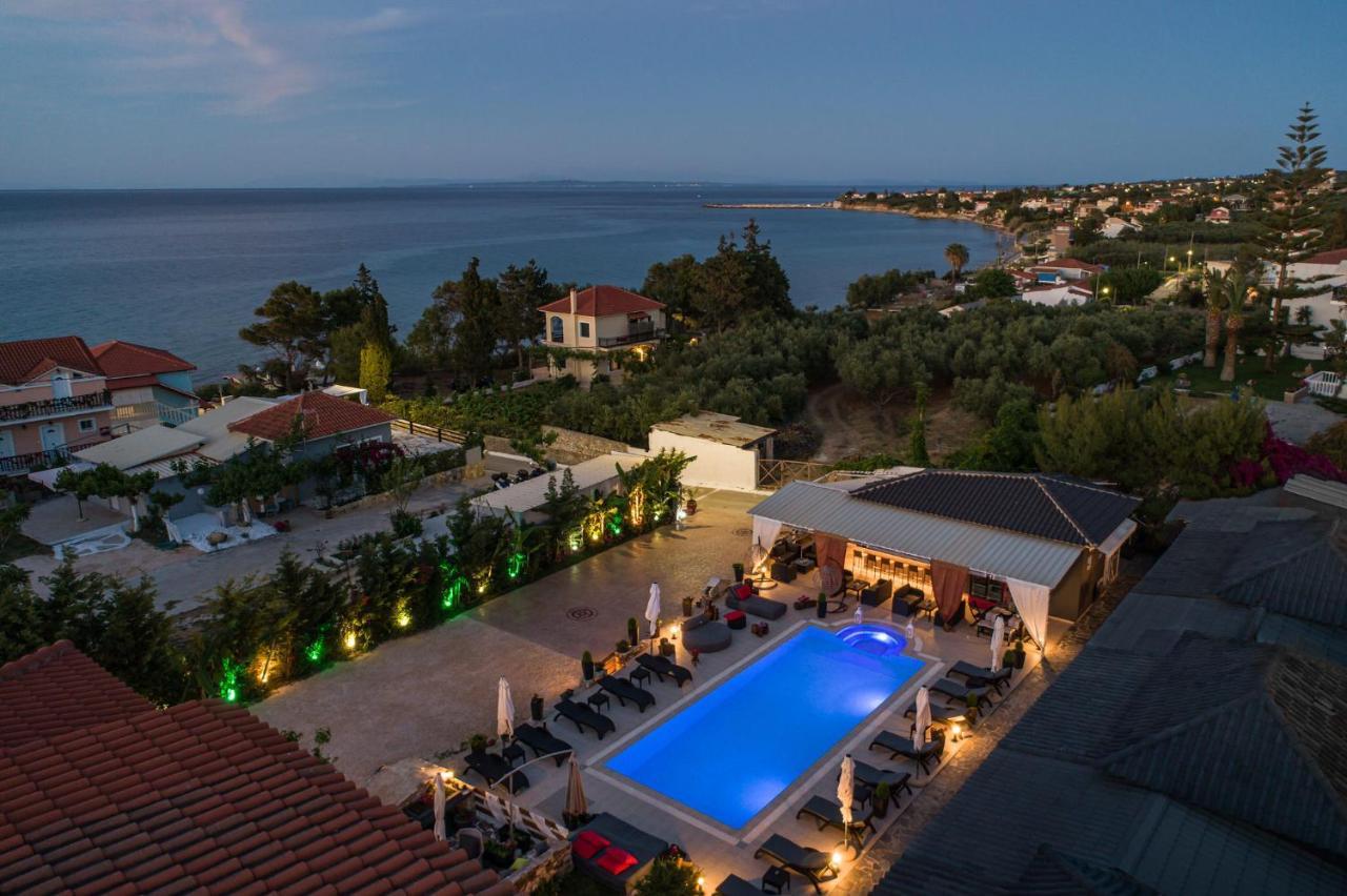 Villa Corali Apartments Sea Breath & Pool Amoudi Exterior photo